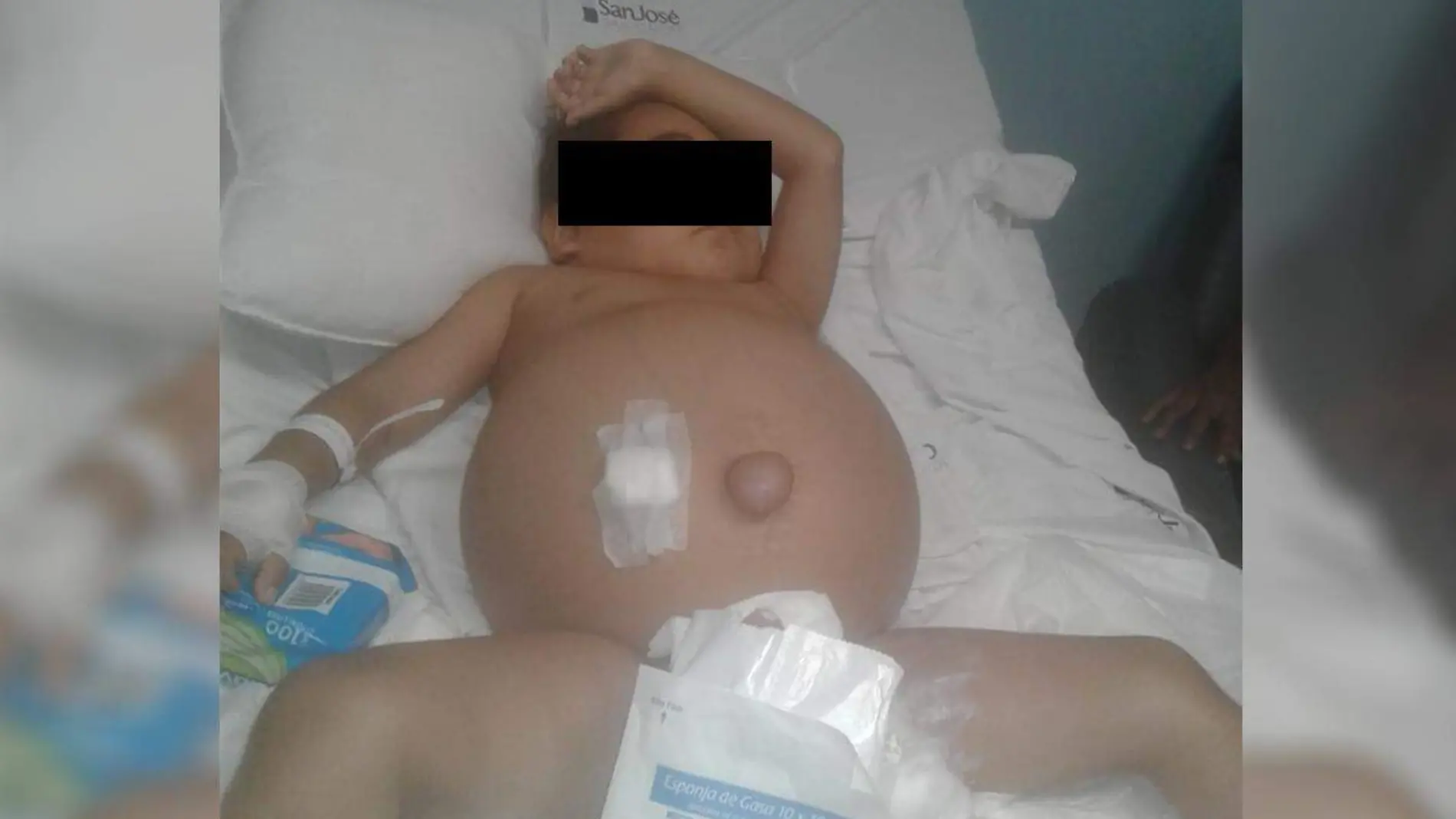 27 ok Hace un llamado desesperado para curar a su pequeño hijo